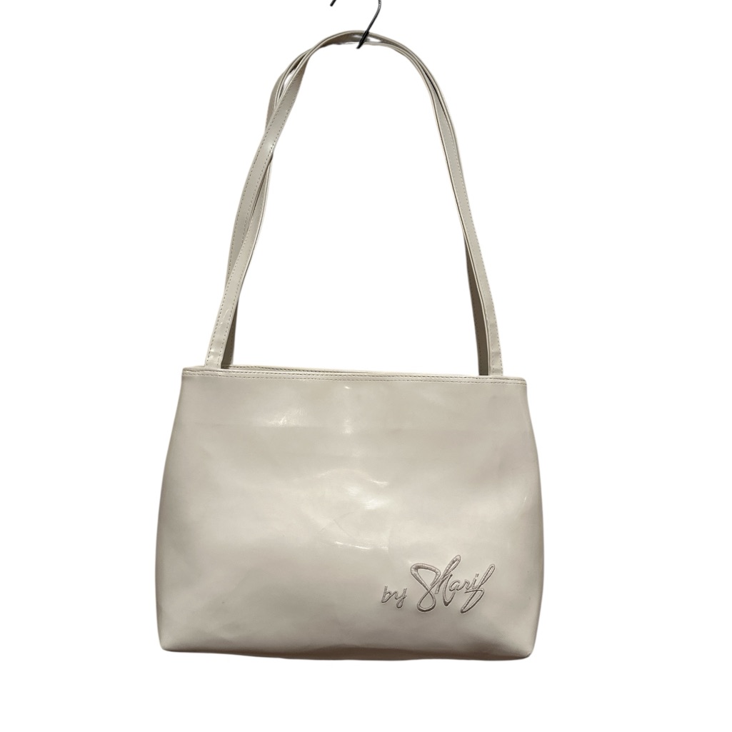 Sharif Creamy Off-White Quiet Luxury Minimalist Shoulder Bag Old Money